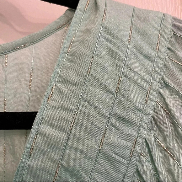 Miss June Paris green Angie flowy maxi dress size Small - Picture 8 of 13